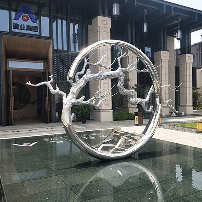 水景不銹鋼雕塑