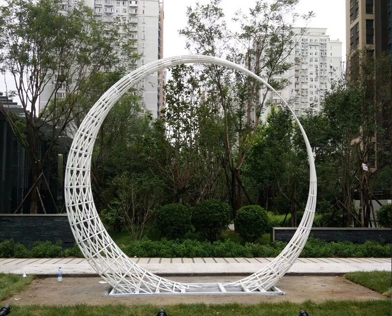 城市景觀不銹鋼雕塑擺件