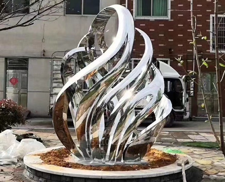 室外不銹鋼雕塑